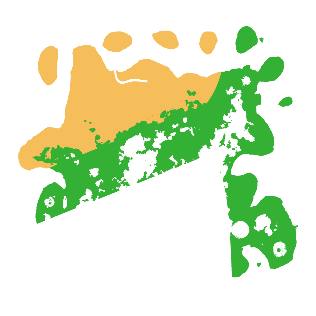 Biome Rust Map: Procedural Map, Size: 3300, Seed: 679262093