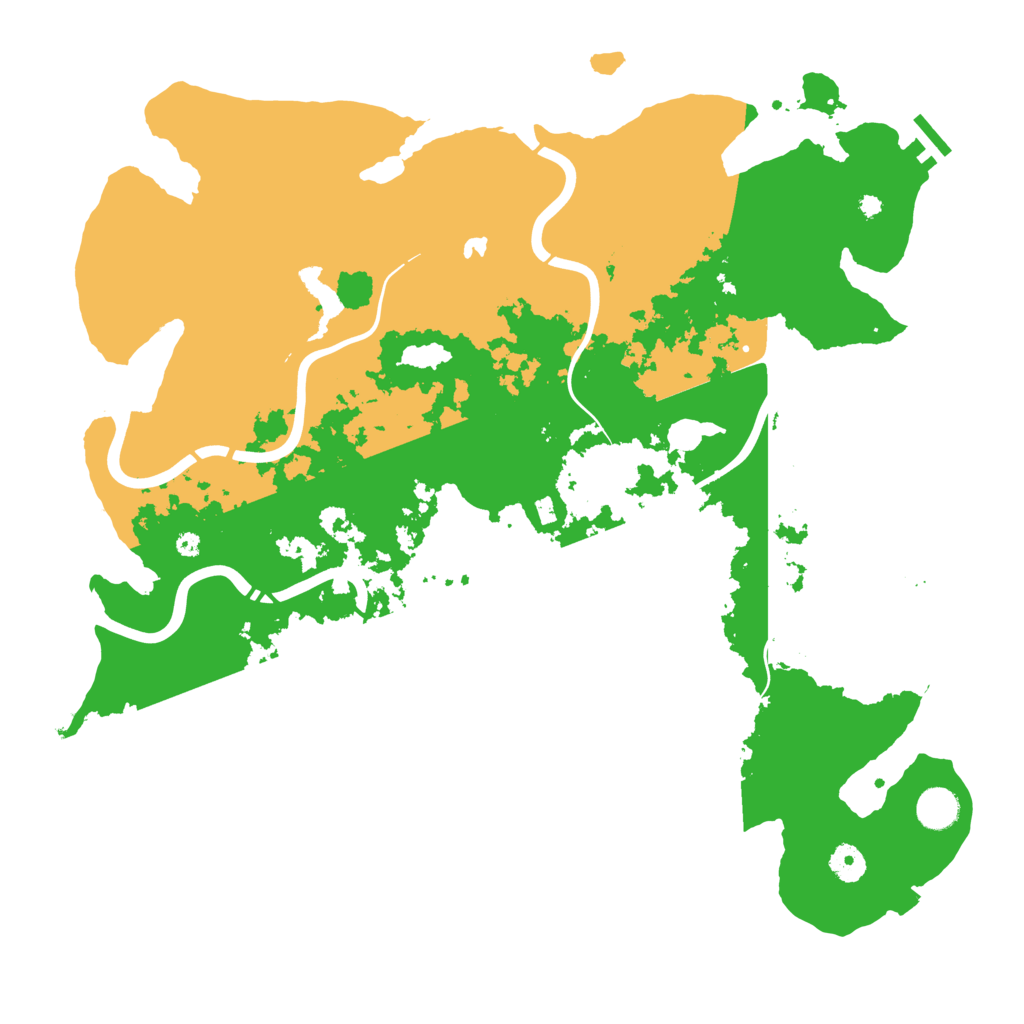 Biome Rust Map: Procedural Map, Size: 4250, Seed: 45647371