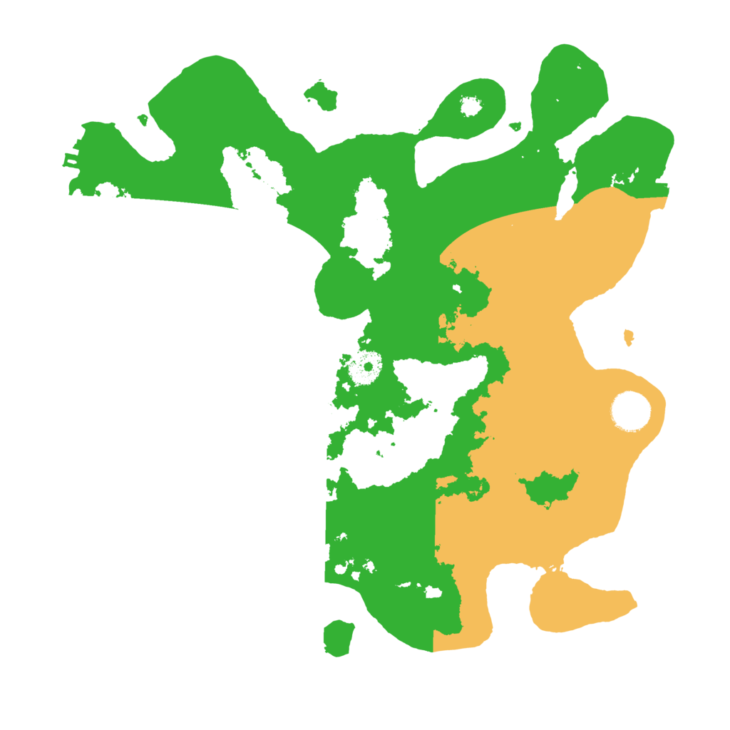 Biome Rust Map: Procedural Map, Size: 3250, Seed: 372274259