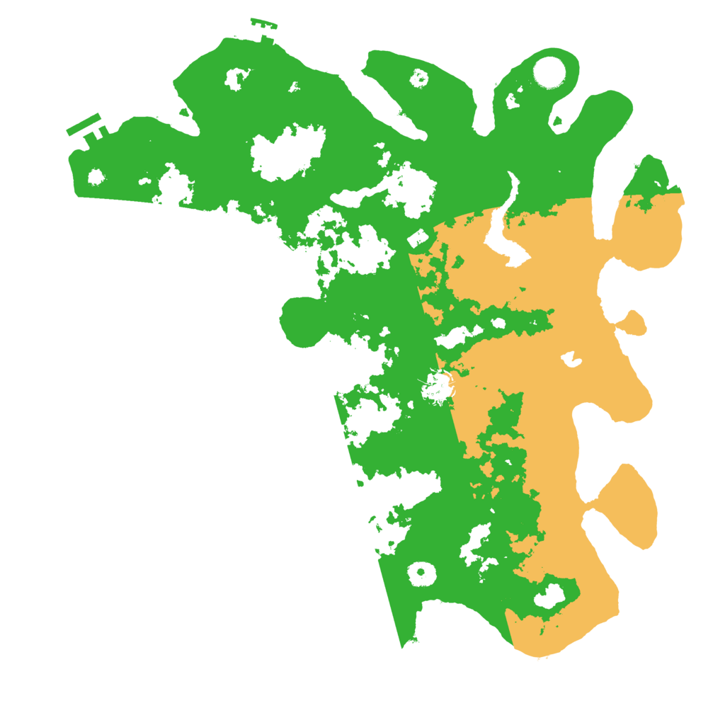 Biome Rust Map: Procedural Map, Size: 4000, Seed: 969421220