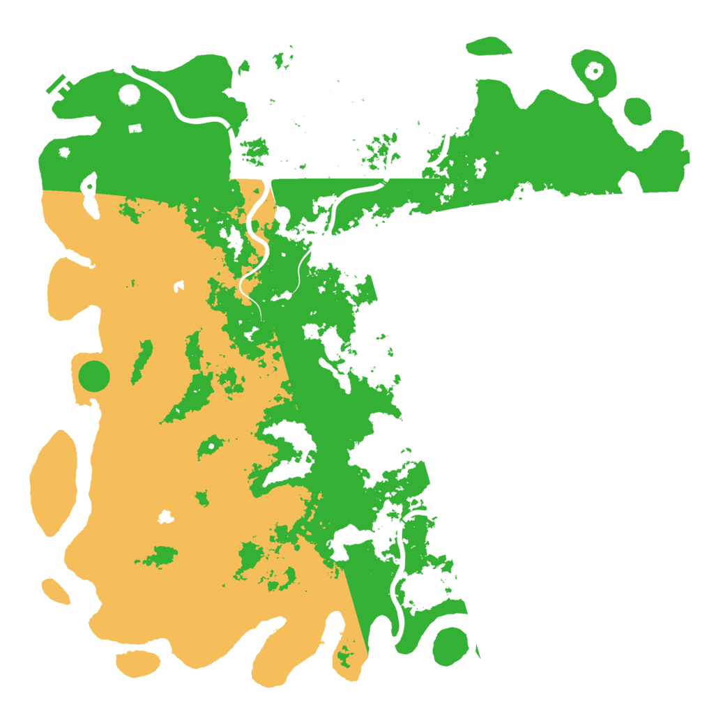 Biome Rust Map: Procedural Map, Size: 6000, Seed: 2044964848