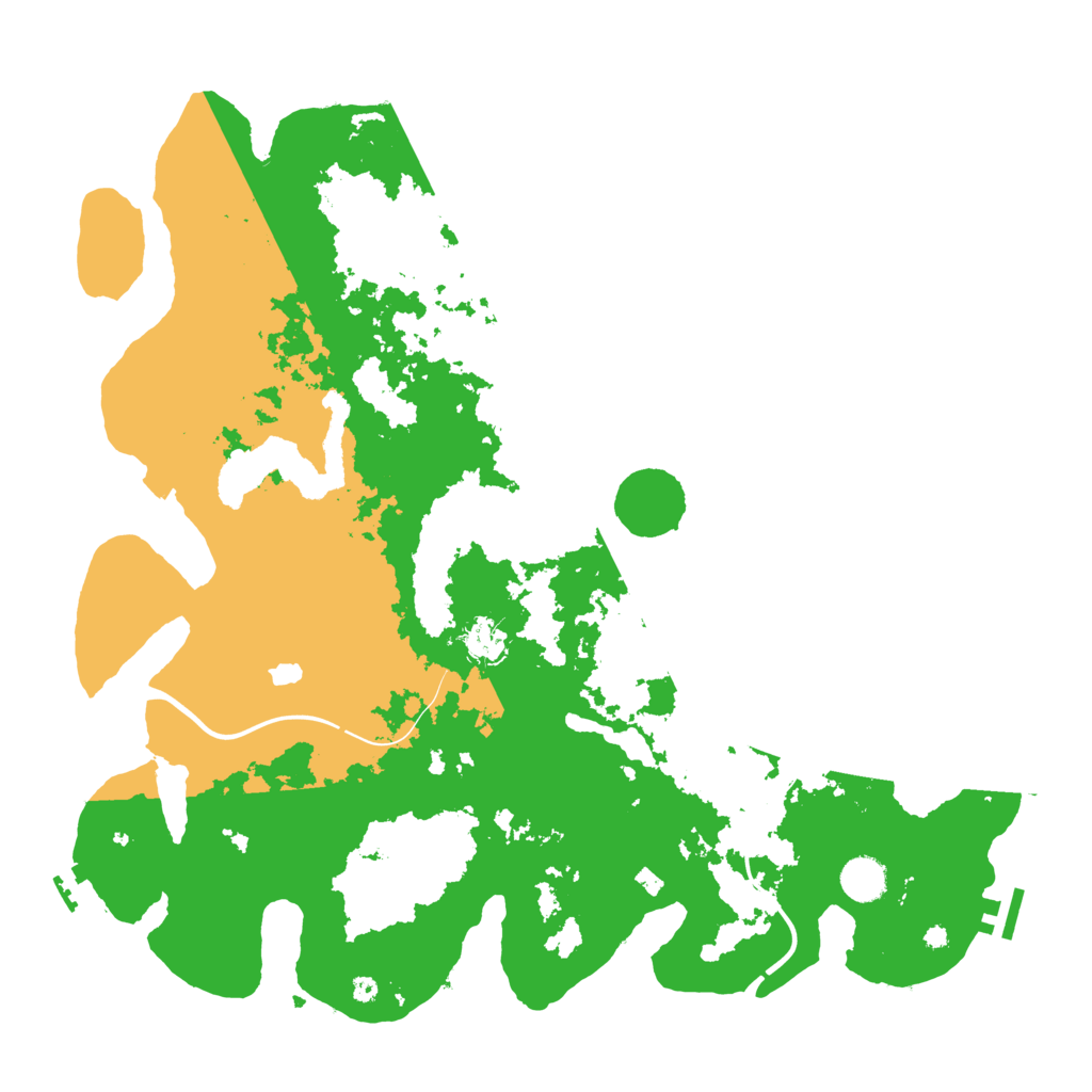 Biome Rust Map: Procedural Map, Size: 4250, Seed: 164022821