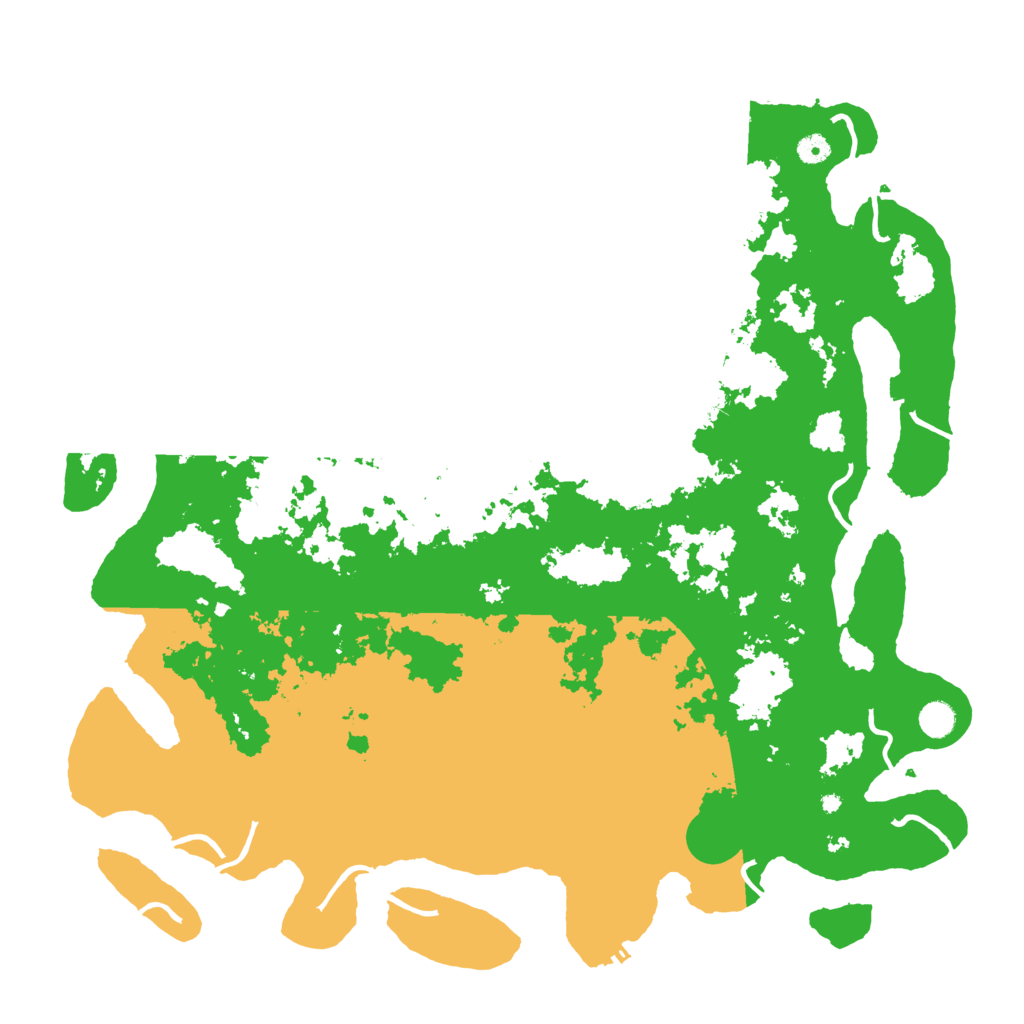 Biome Rust Map: Procedural Map, Size: 5000, Seed: 238594198