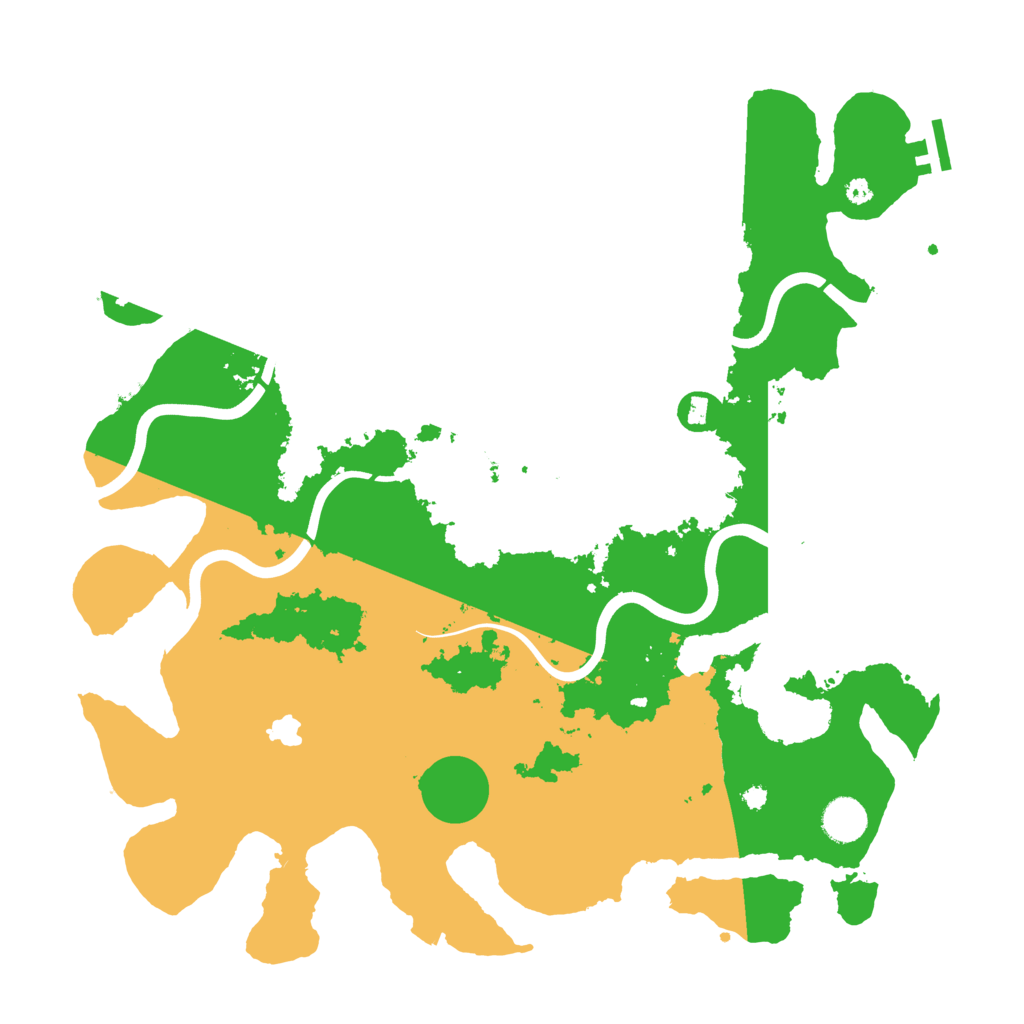 Biome Rust Map: Procedural Map, Size: 4000, Seed: 2959