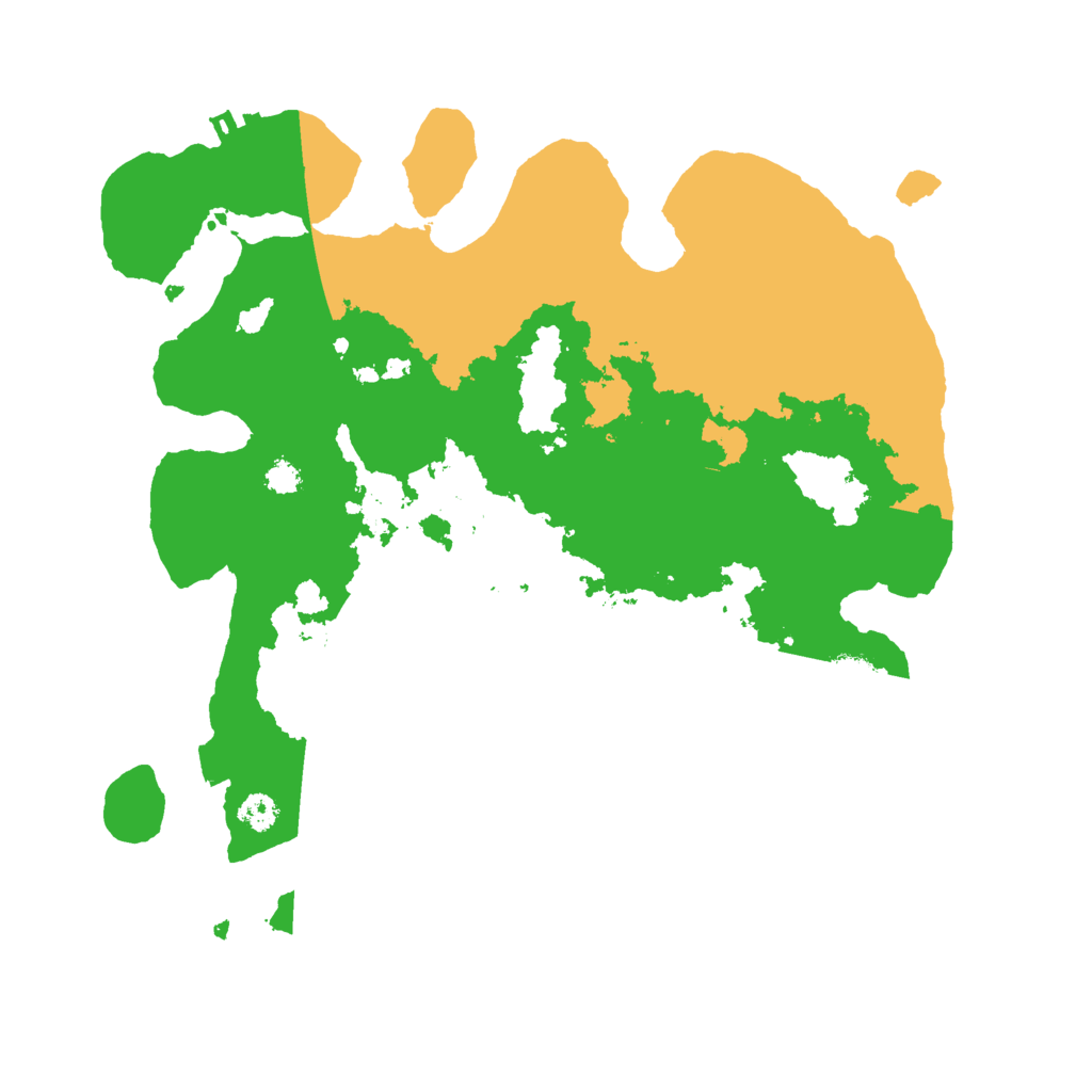 Biome Rust Map: Procedural Map, Size: 3000, Seed: 263819