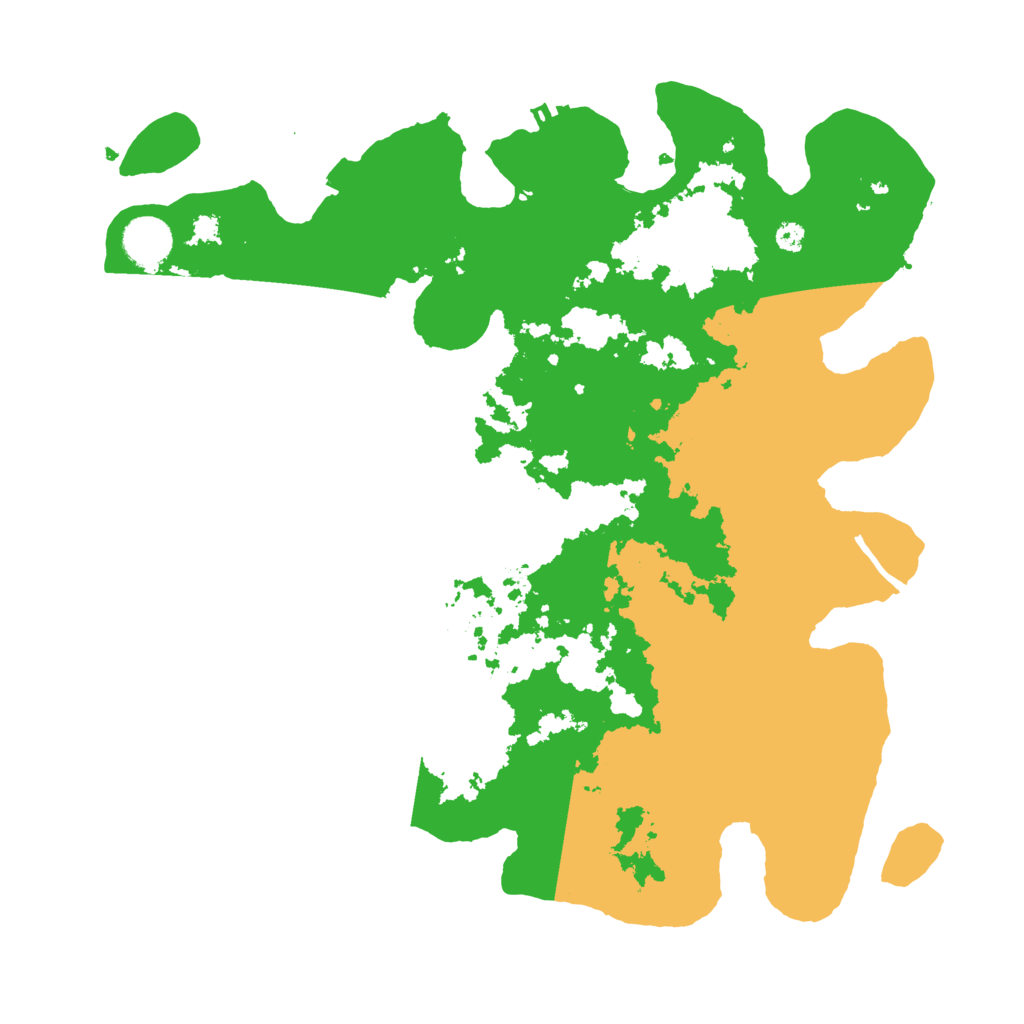 Biome Rust Map: Procedural Map, Size: 3650, Seed: 76279326