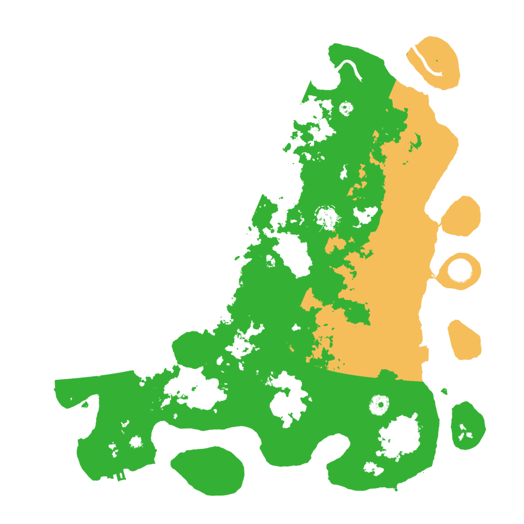 Biome Rust Map: Procedural Map, Size: 3900, Seed: 37001691