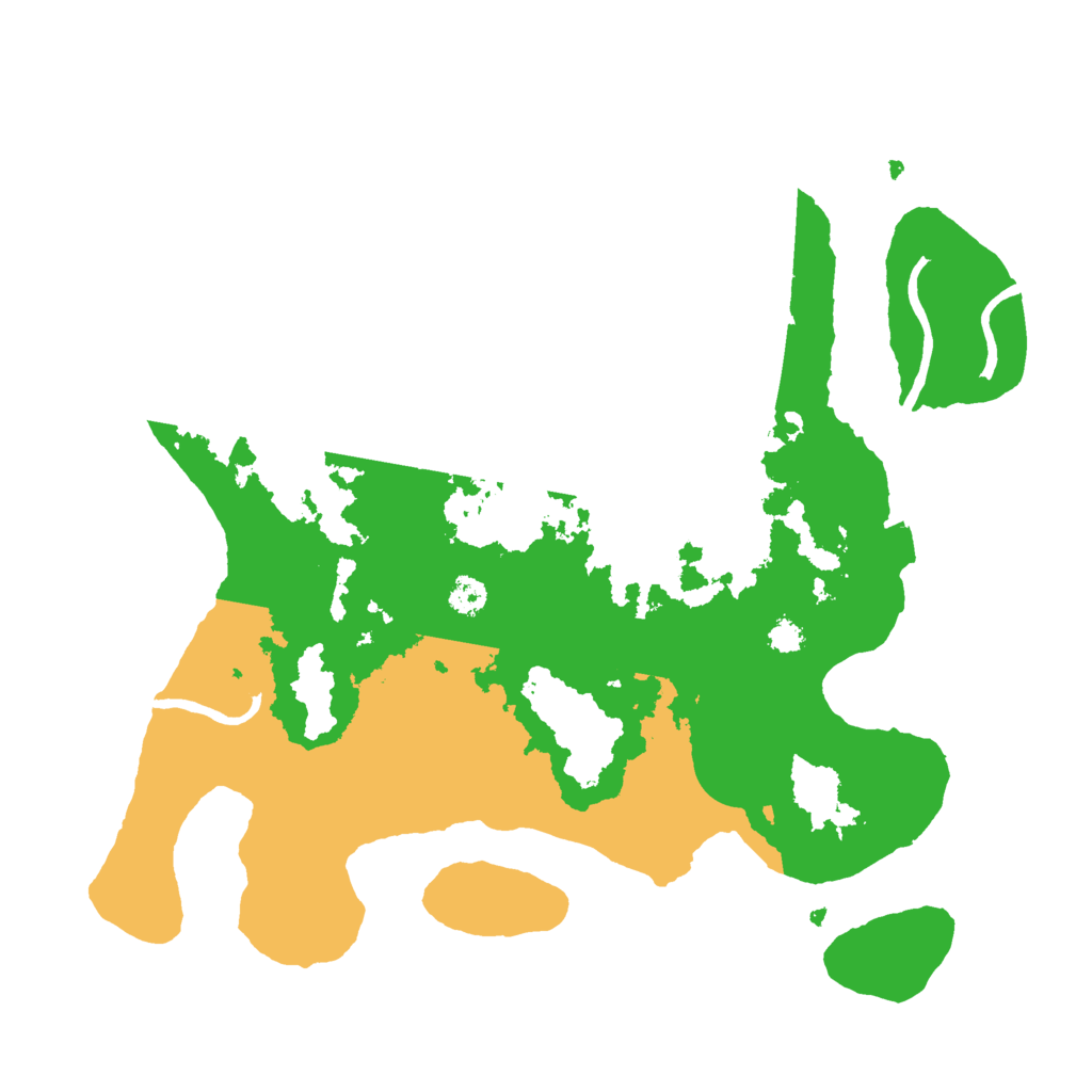 Biome Rust Map: Procedural Map, Size: 3000, Seed: 1237864120