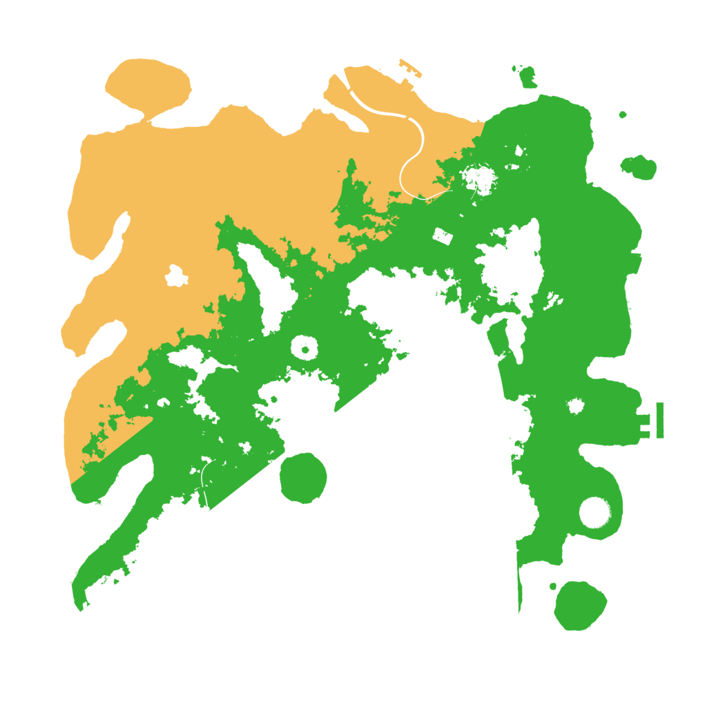 Biome Rust Map: Procedural Map, Size: 4000, Seed: 398093582