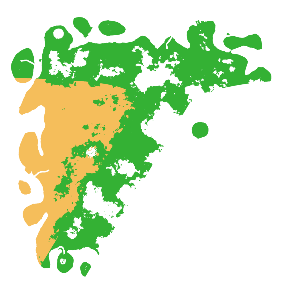 Biome Rust Map: Procedural Map, Size: 5000, Seed: 66752357