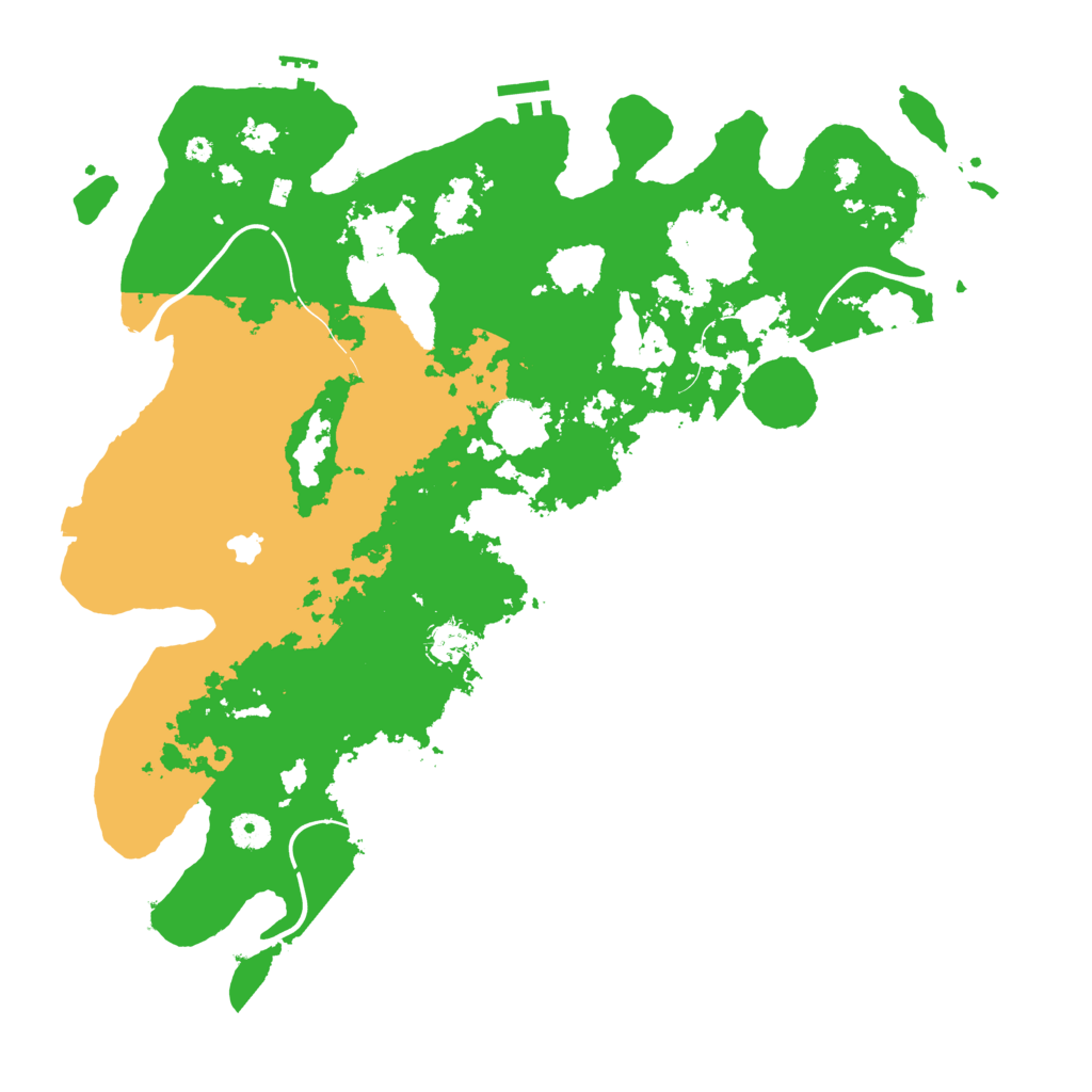 Biome Rust Map: Procedural Map, Size: 4250, Seed: 895468794