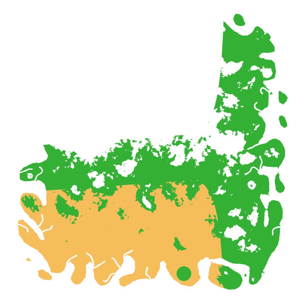 Biome Rust Map: Procedural Map, Size: 5500, Seed: 471998658