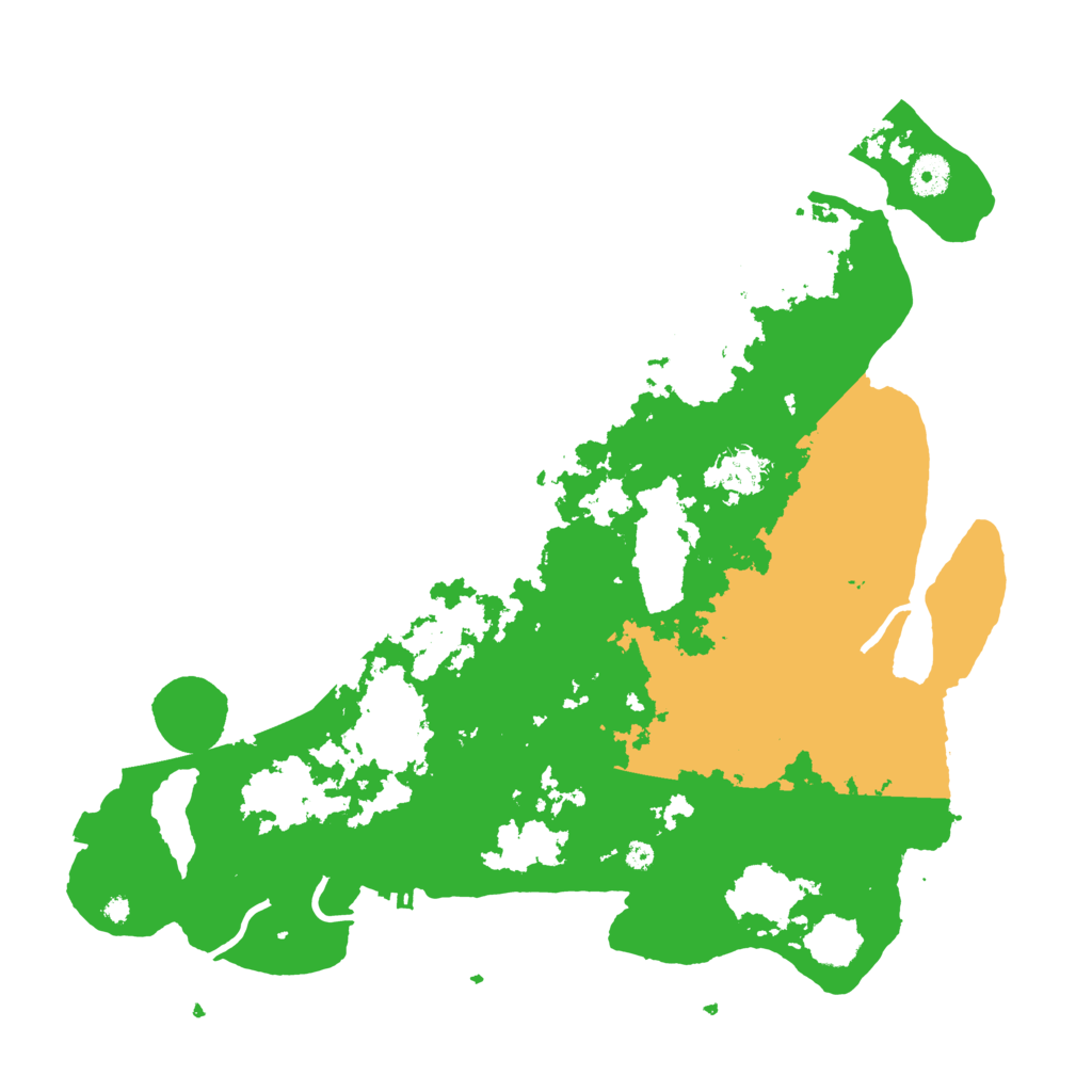 Biome Rust Map: Procedural Map, Size: 4000, Seed: 412356789