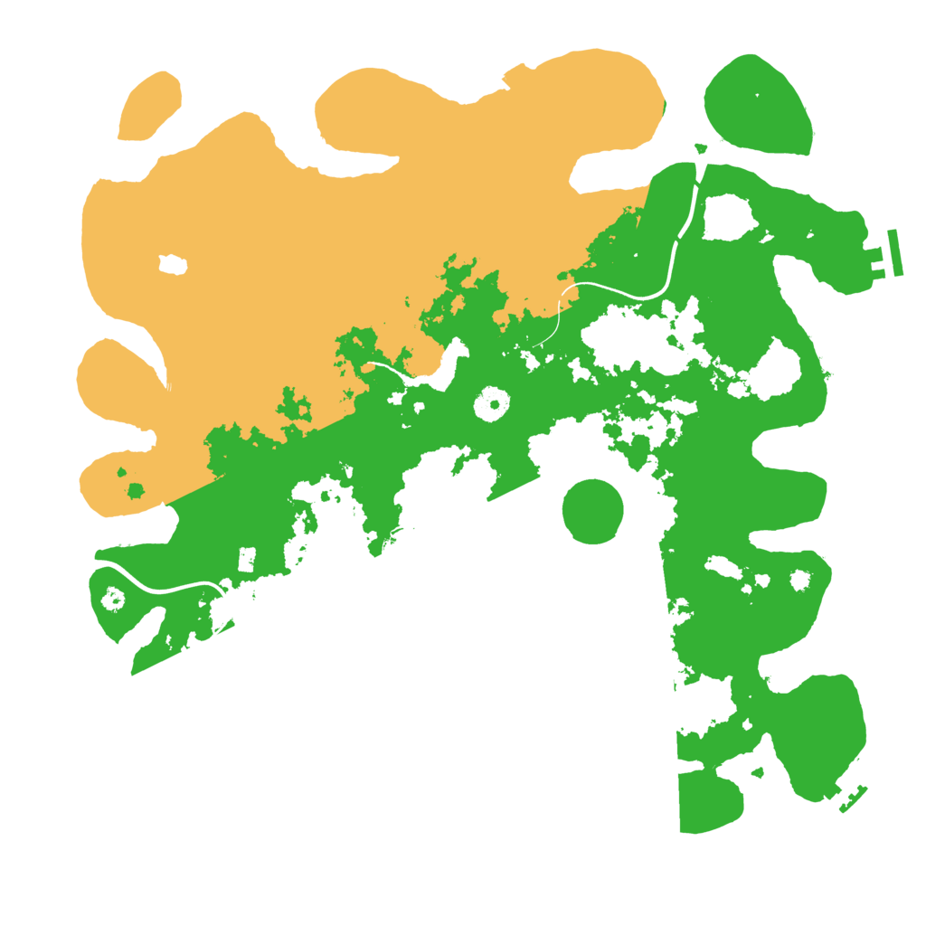 Biome Rust Map: Procedural Map, Size: 4000, Seed: 97536854
