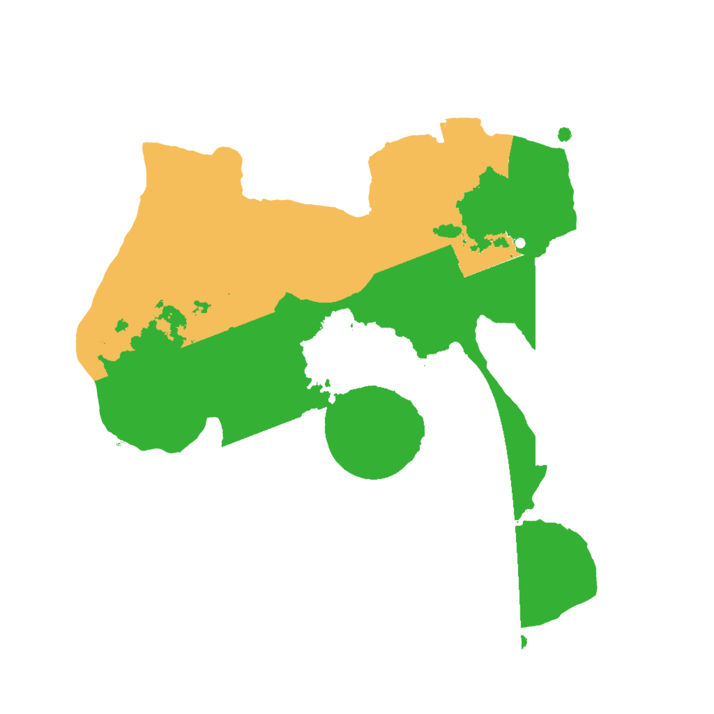 Biome Rust Map: Procedural Map, Size: 2048, Seed: 45647371