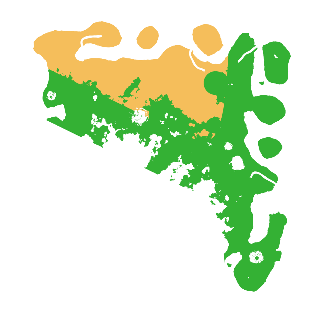 Biome Rust Map: Procedural Map, Size: 3500, Seed: 387369514