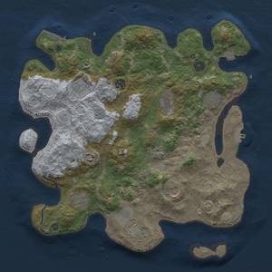 Thumbnail Rust Map: Procedural Map, Size: 3800, Seed: 4314186, 17 Monuments