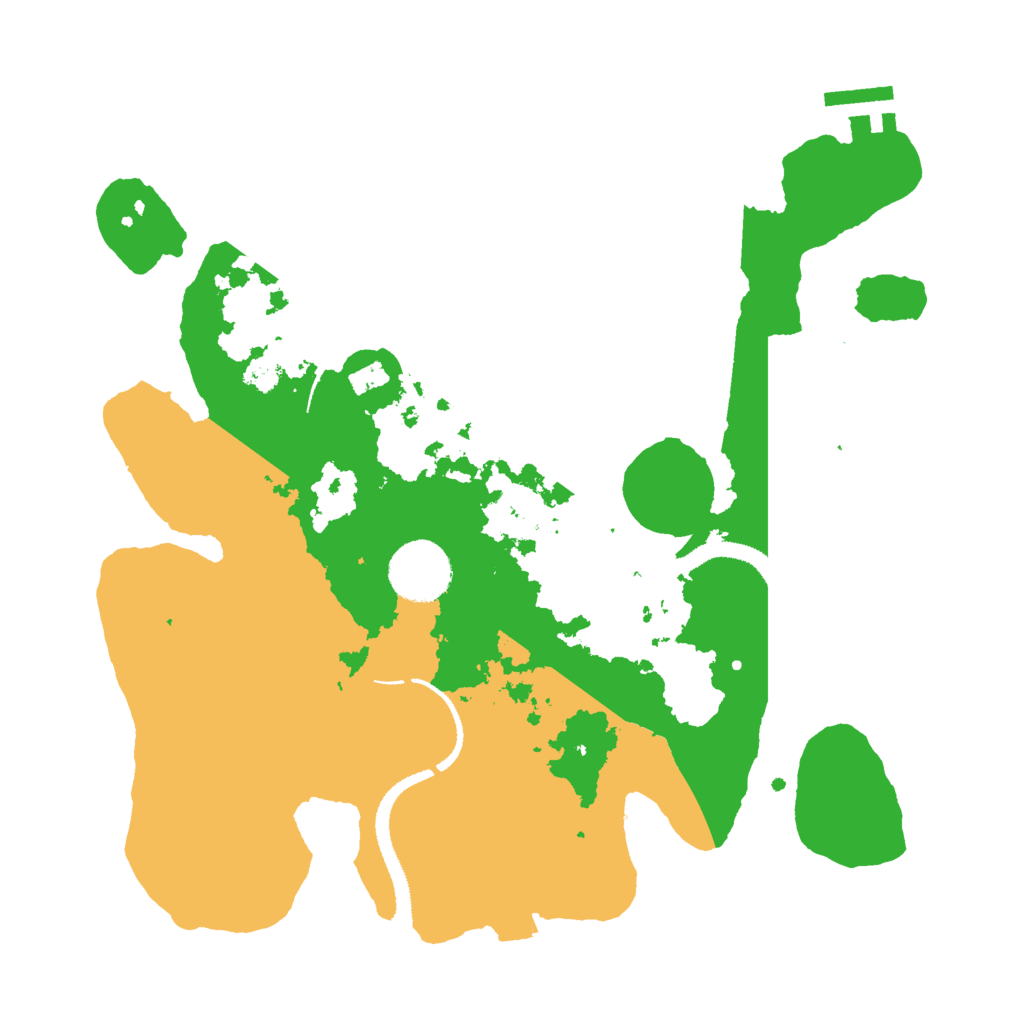 Biome Rust Map: Procedural Map, Size: 3000, Seed: 1876315353