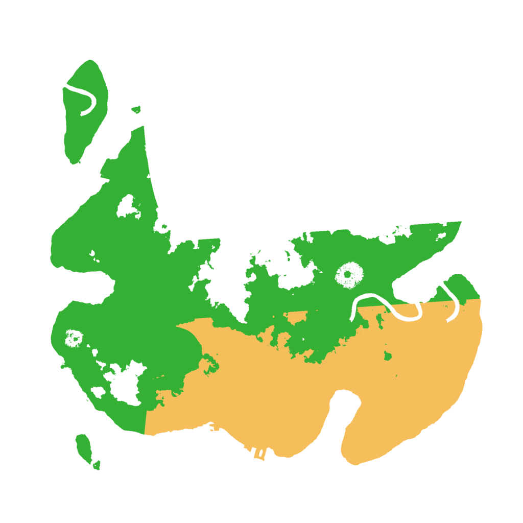 Biome Rust Map: Procedural Map, Size: 3000, Seed: 1475931156