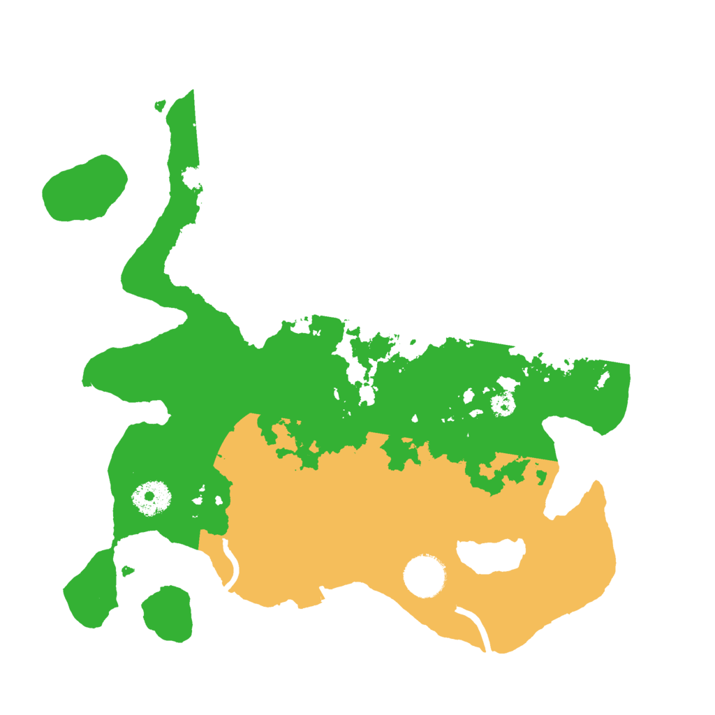 Biome Rust Map: Procedural Map, Size: 3000, Seed: 7064281