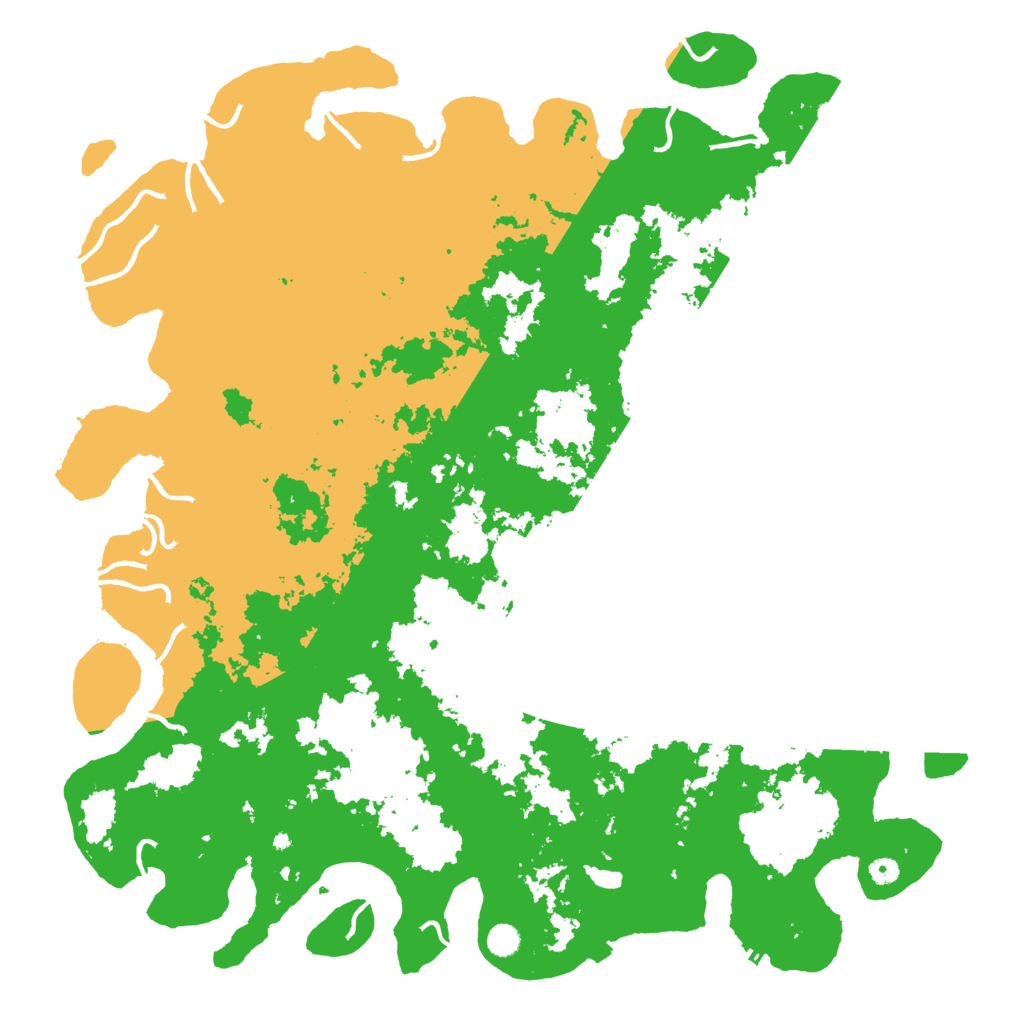 Biome Rust Map: Procedural Map, Size: 5500, Seed: 808597483