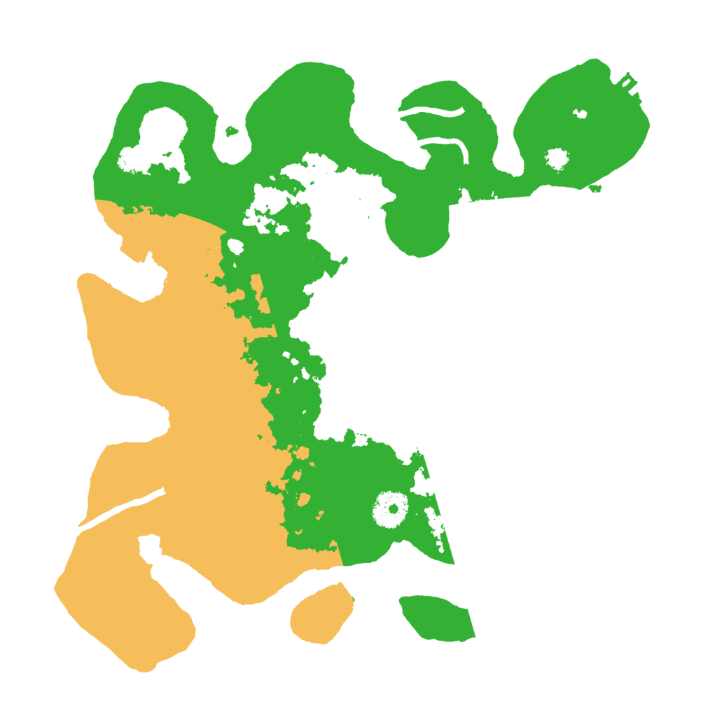 Biome Rust Map: Procedural Map, Size: 3000, Seed: 31421