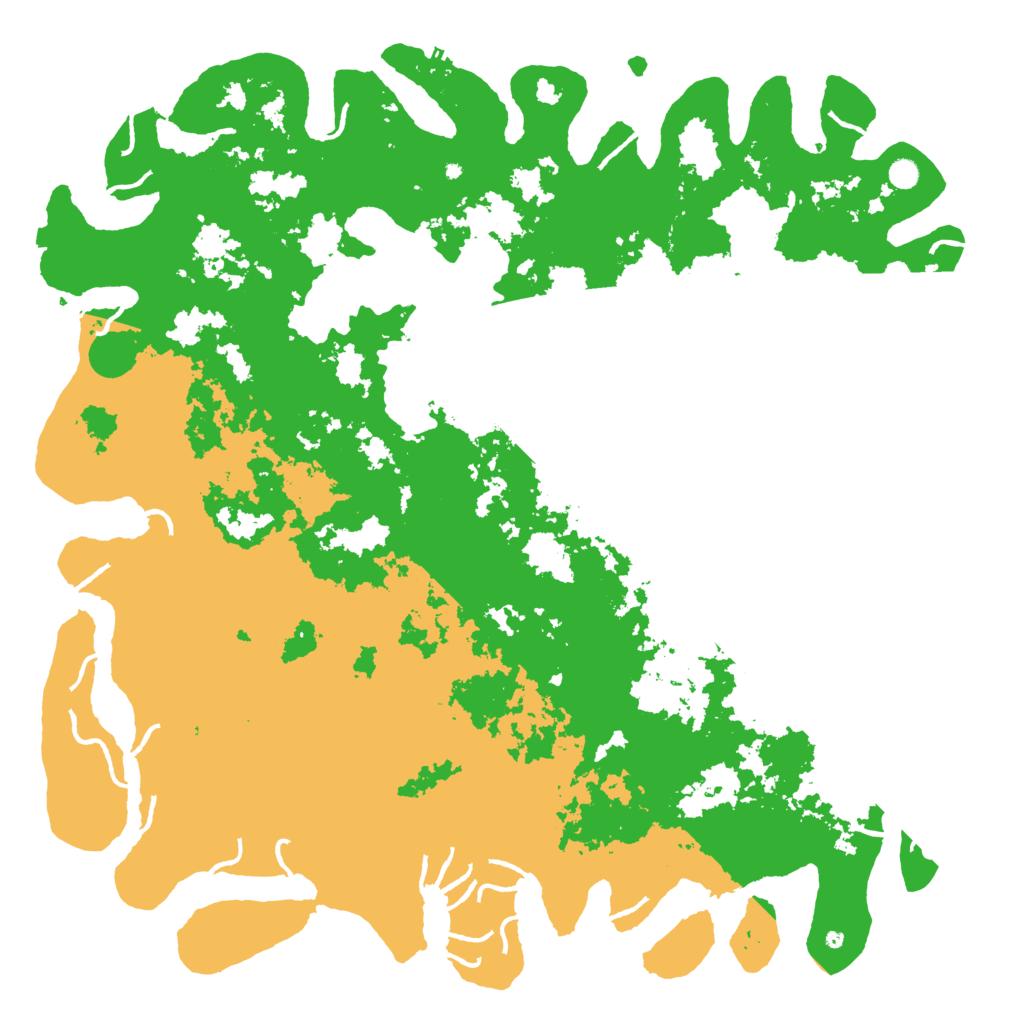 Biome Rust Map: Procedural Map, Size: 6000, Seed: 462310563