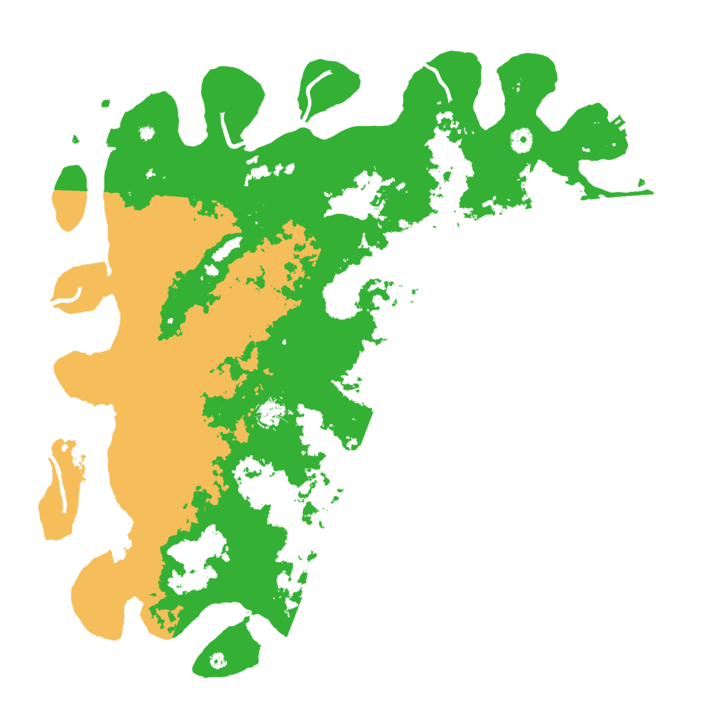 Biome Rust Map: Procedural Map, Size: 4500, Seed: 527073099