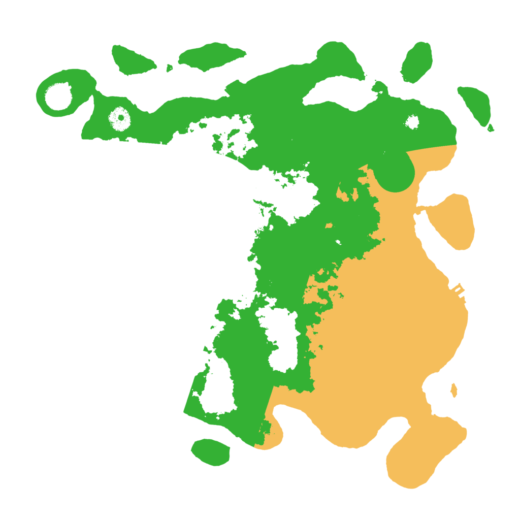 Biome Rust Map: Procedural Map, Size: 3500, Seed: 1920166166