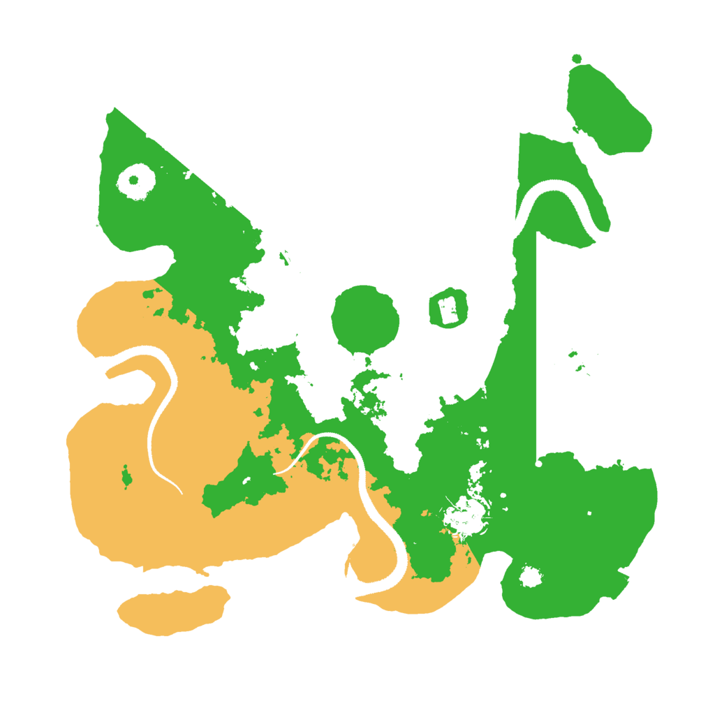 Biome Rust Map: Procedural Map, Size: 3000, Seed: 290352819