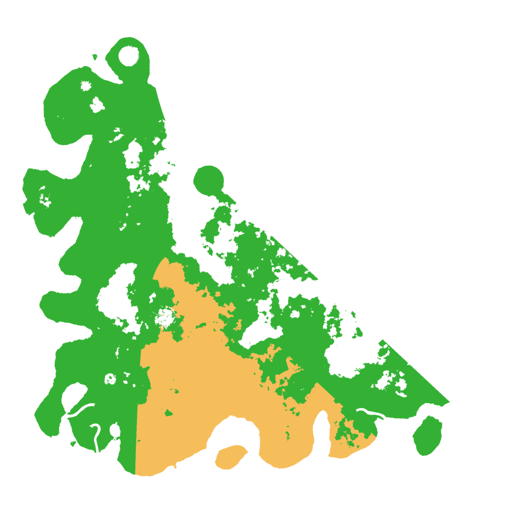 Biome Rust Map: Procedural Map, Size: 4500, Seed: 690422299