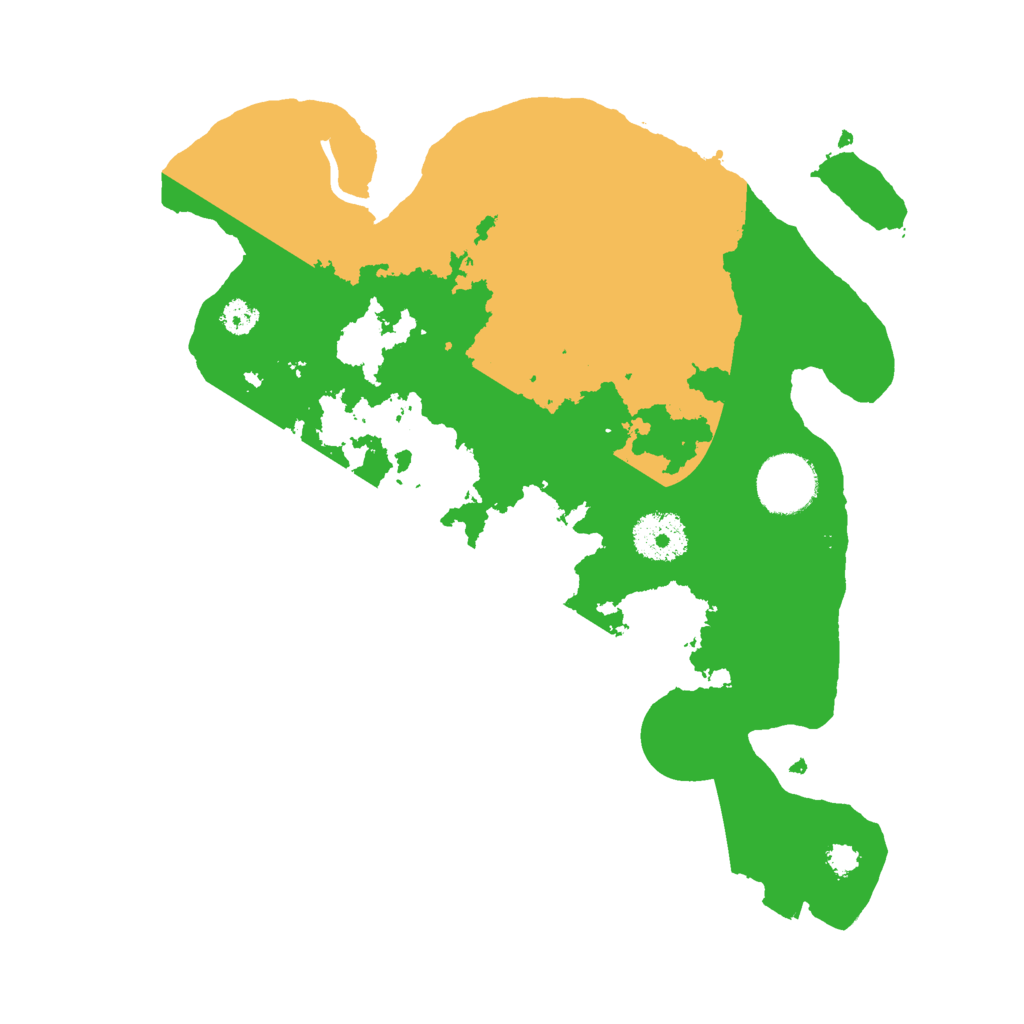 Biome Rust Map: Procedural Map, Size: 3000, Seed: 11798