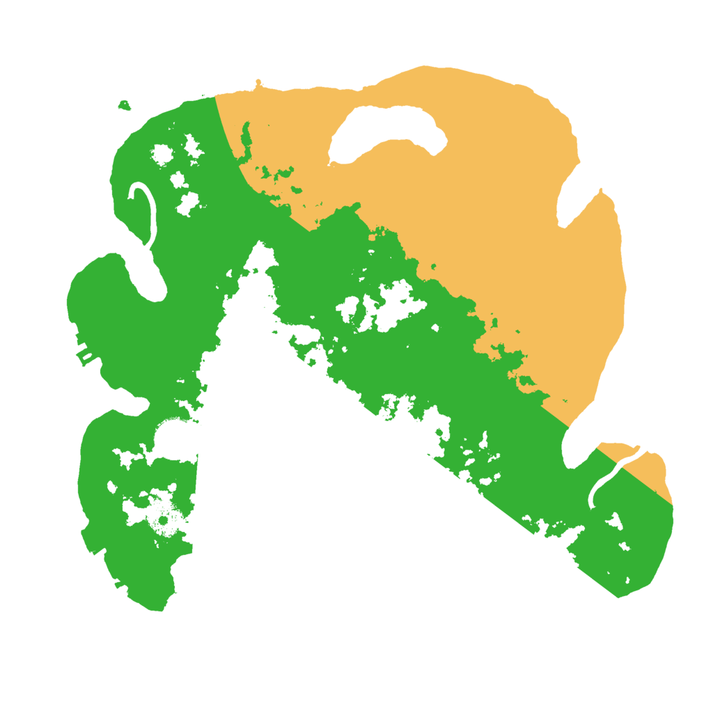 Biome Rust Map: Procedural Map, Size: 3000, Seed: 1946857548