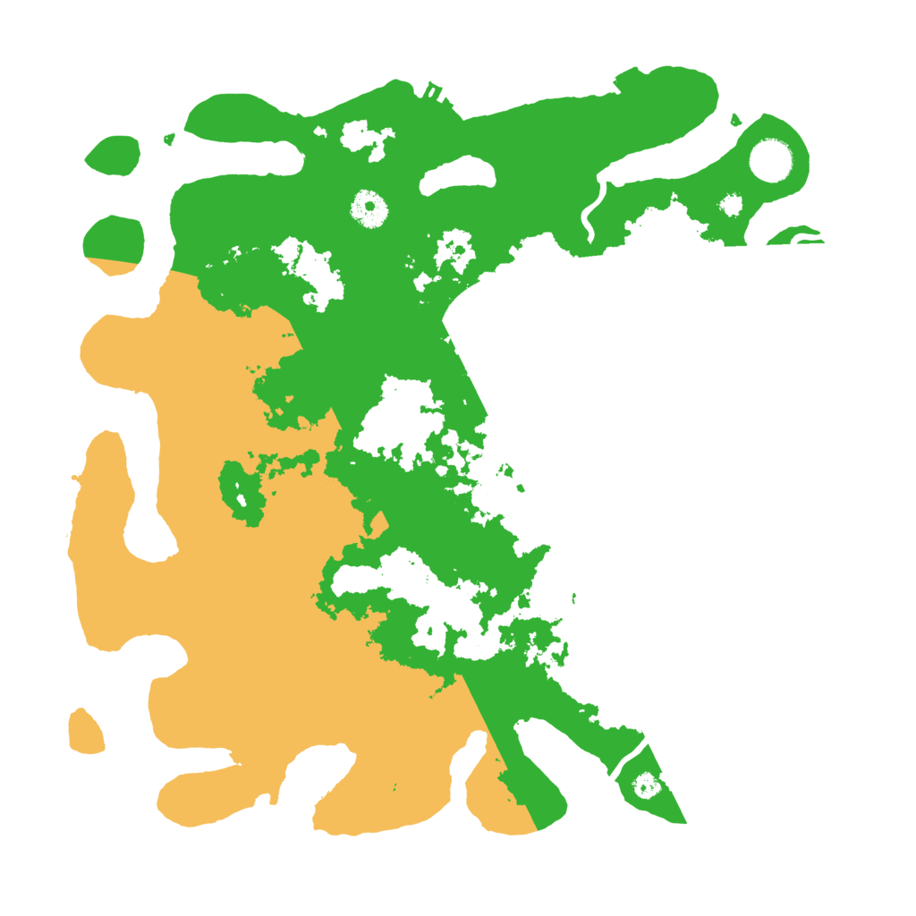 Biome Rust Map: Procedural Map, Size: 3750, Seed: 1235