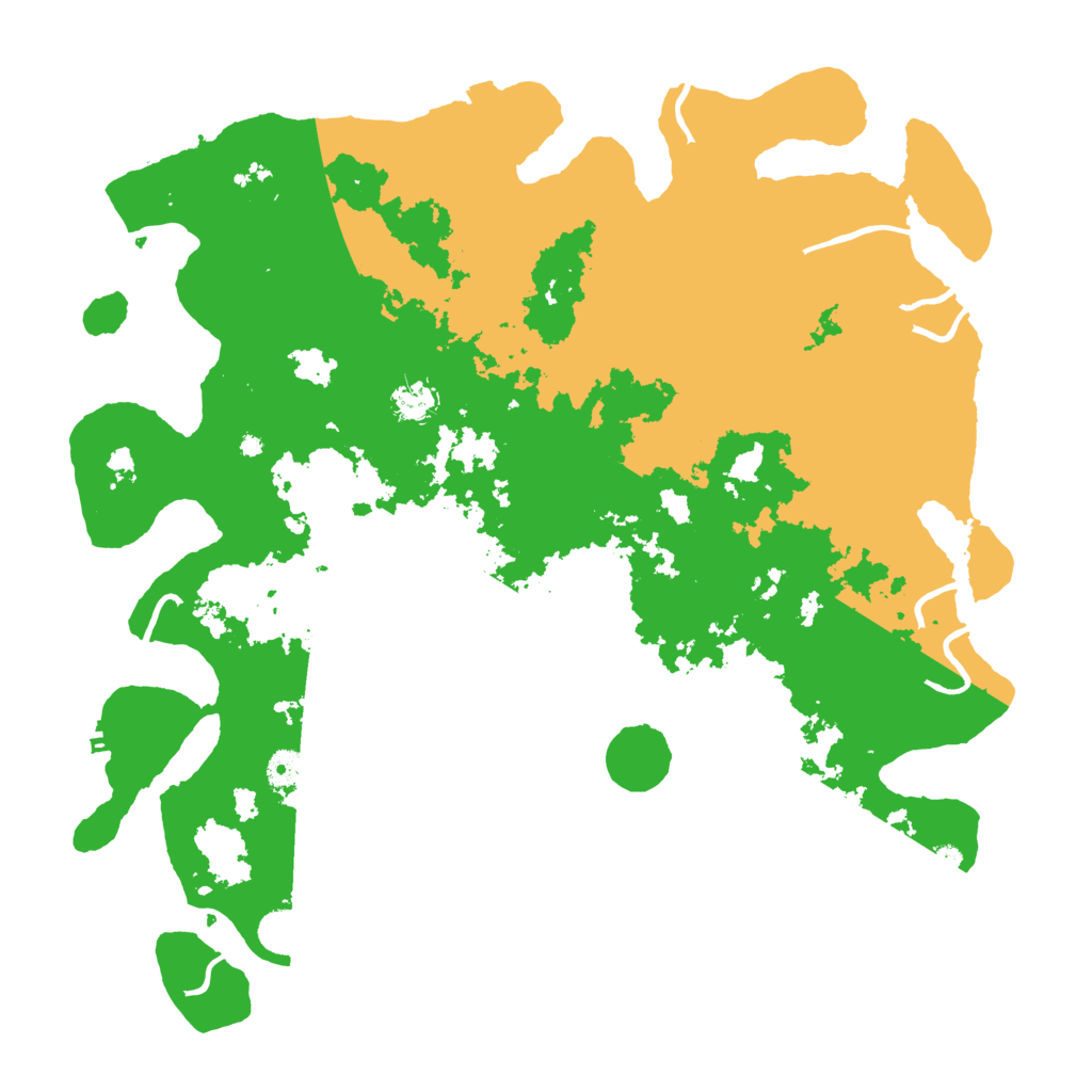Biome Rust Map: Procedural Map, Size: 4500, Seed: 1994796665