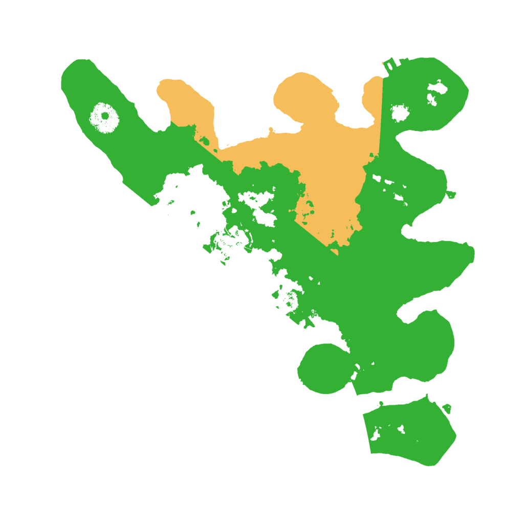 Biome Rust Map: Procedural Map, Size: 2750, Seed: 10004457