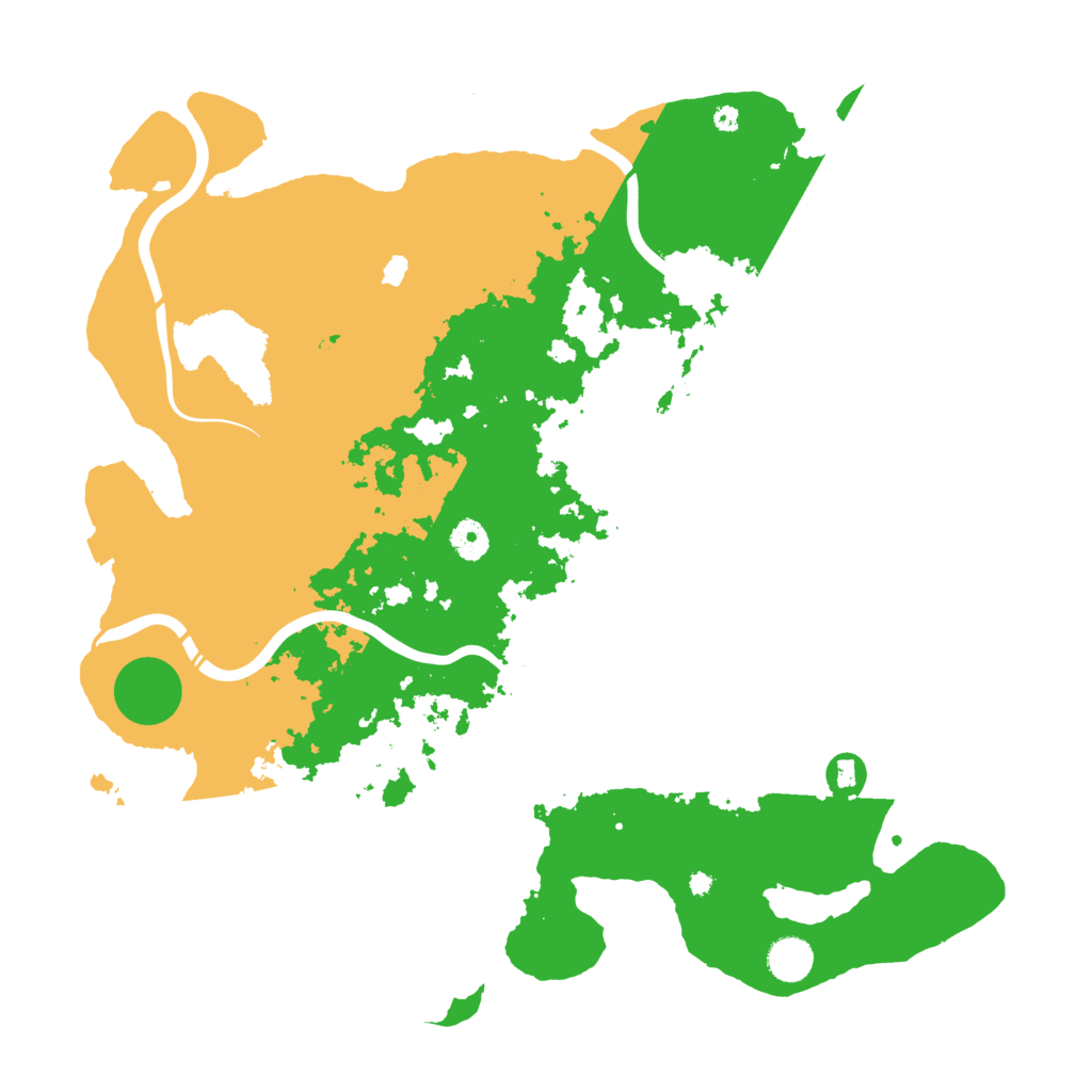 Biome Rust Map: Procedural Map, Size: 4250, Seed: 1732022