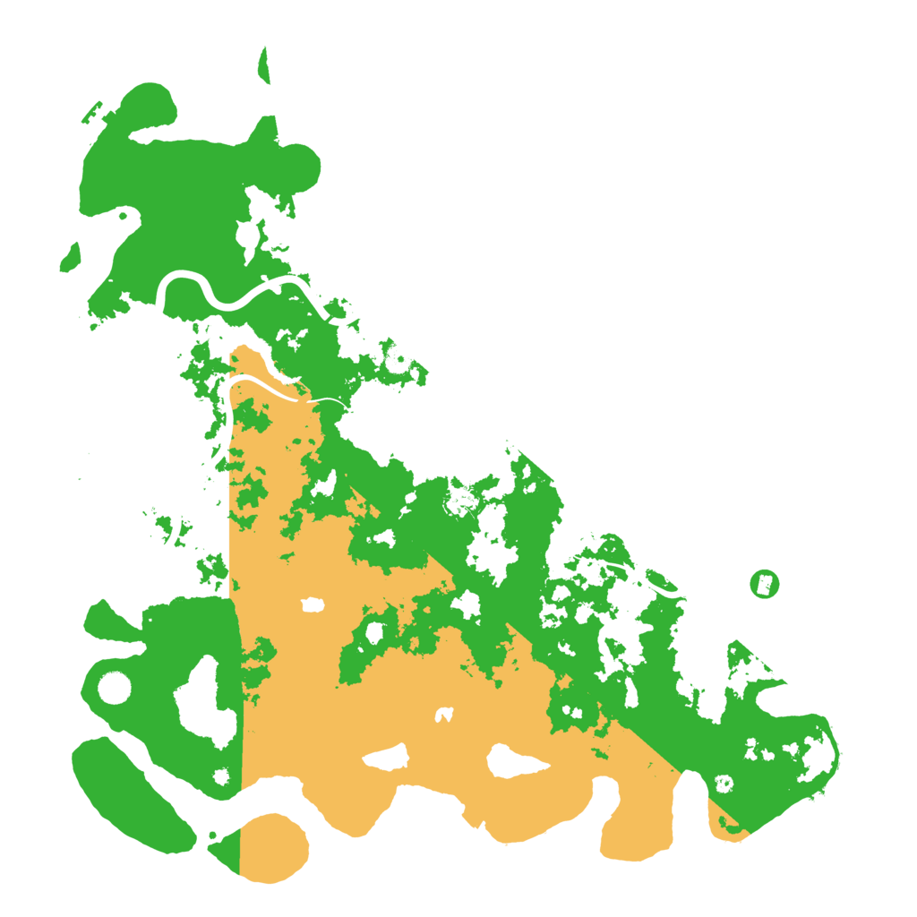 Biome Rust Map: Procedural Map, Size: 5000, Seed: 81819928