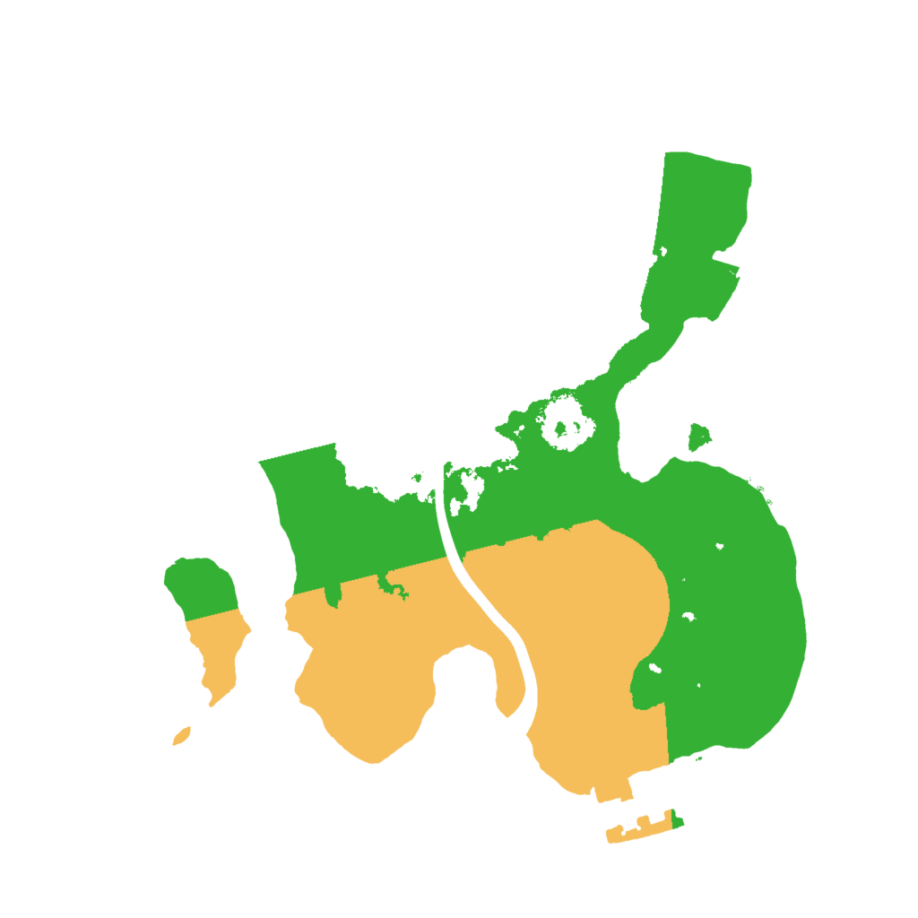 Biome Rust Map: Procedural Map, Size: 1800, Seed: 379401790