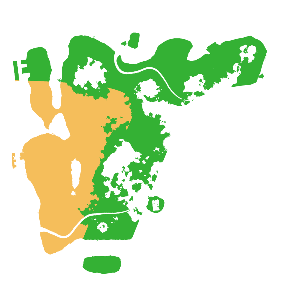 Biome Rust Map: Procedural Map, Size: 3000, Seed: 1348466573