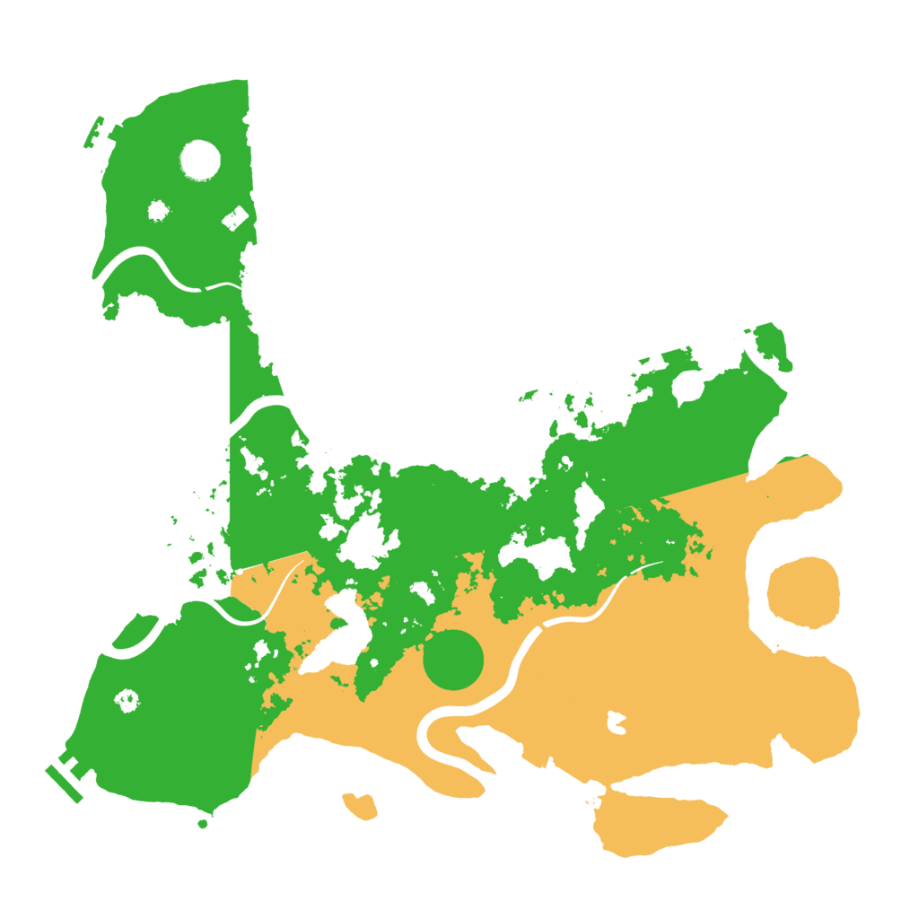 Biome Rust Map: Procedural Map, Size: 4000, Seed: 1527550753