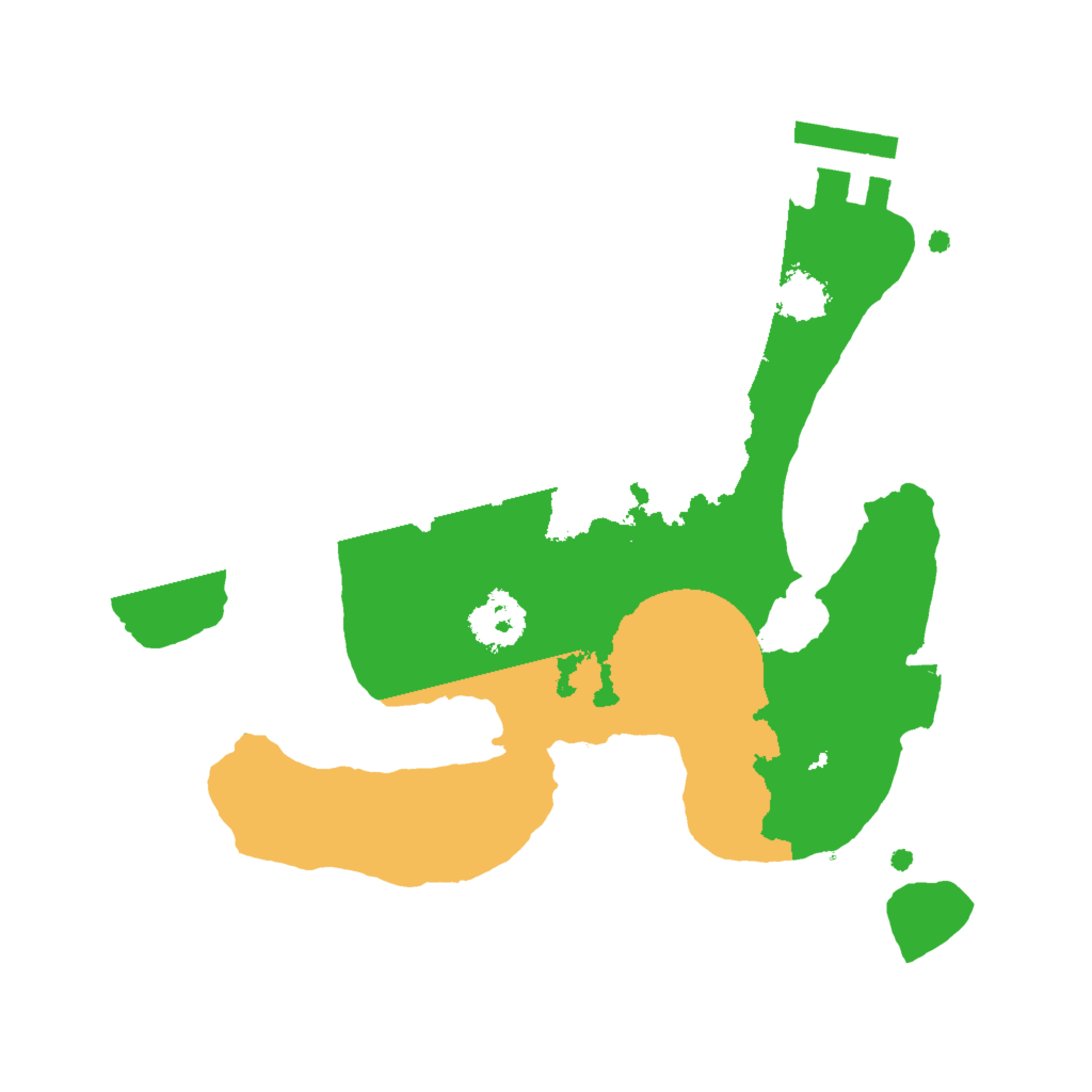 Biome Rust Map: Procedural Map, Size: 2000, Seed: 1559566601