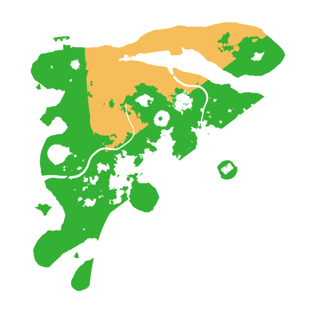 Biome Rust Map: Procedural Map, Size: 3000, Seed: 869938205