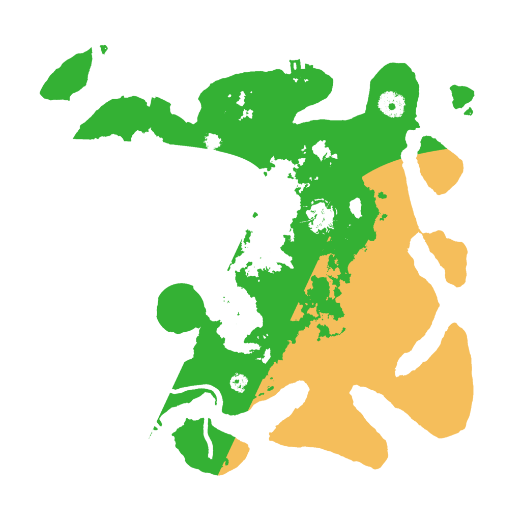 Biome Rust Map: Procedural Map, Size: 3000, Seed: 6286