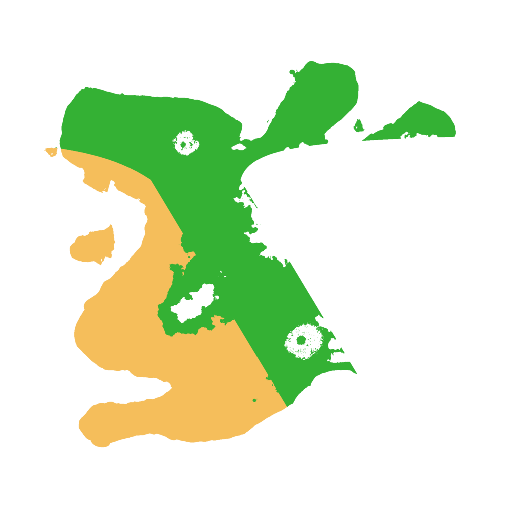 Biome Rust Map: Procedural Map, Size: 2232, Seed: 2323