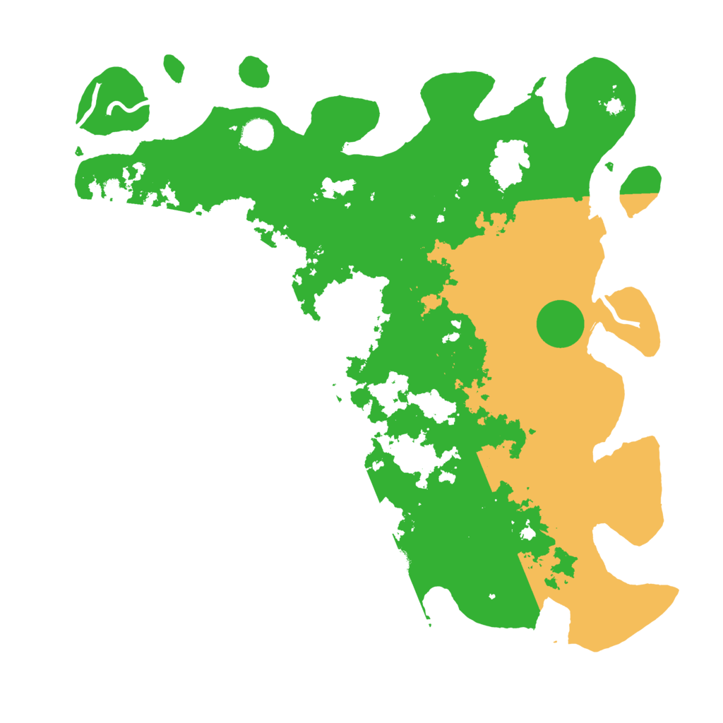 Biome Rust Map: Procedural Map, Size: 4000, Seed: 8153092