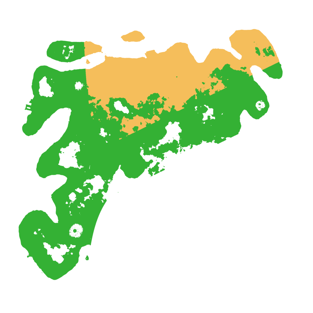 Biome Rust Map: Procedural Map, Size: 3500, Seed: 805236964