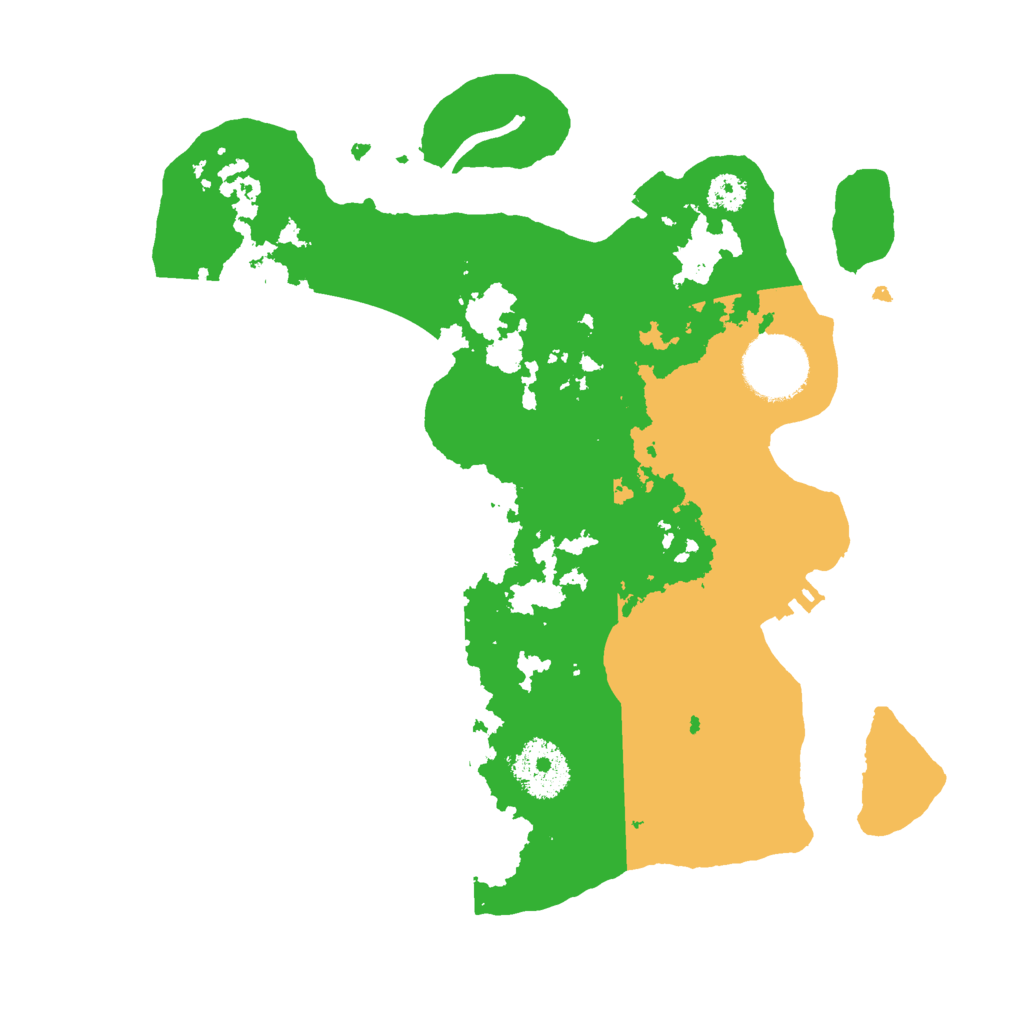Biome Rust Map: Procedural Map, Size: 2750, Seed: 160798