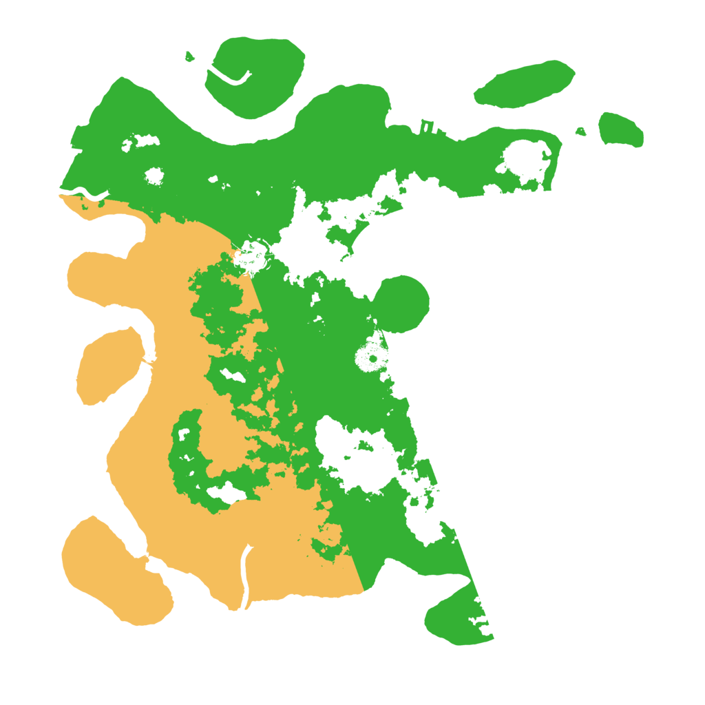 Biome Rust Map: Procedural Map, Size: 3500, Seed: 10365212