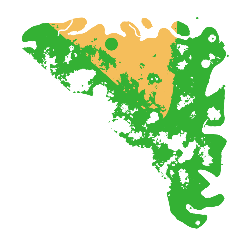 Biome Rust Map: Procedural Map, Size: 5000, Seed: 21624